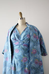 MARKED DOWN vintage 1960s dress and jacket set
