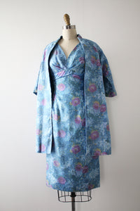 MARKED DOWN vintage 1960s dress and jacket set