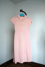 Load image into Gallery viewer, vintage 1930s pink rayon dress {s}